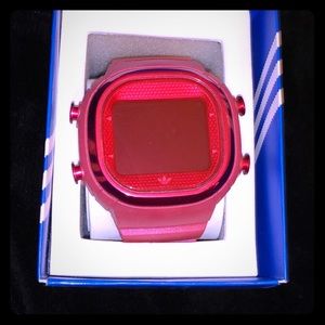 Red Adidas Watch